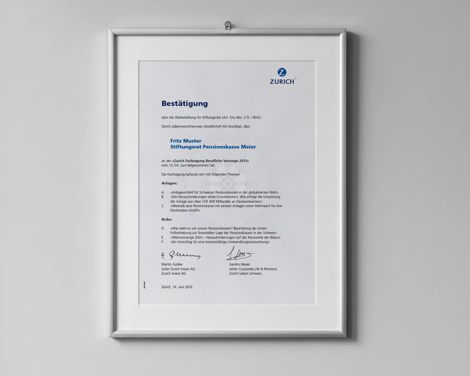 Zurich Insurance